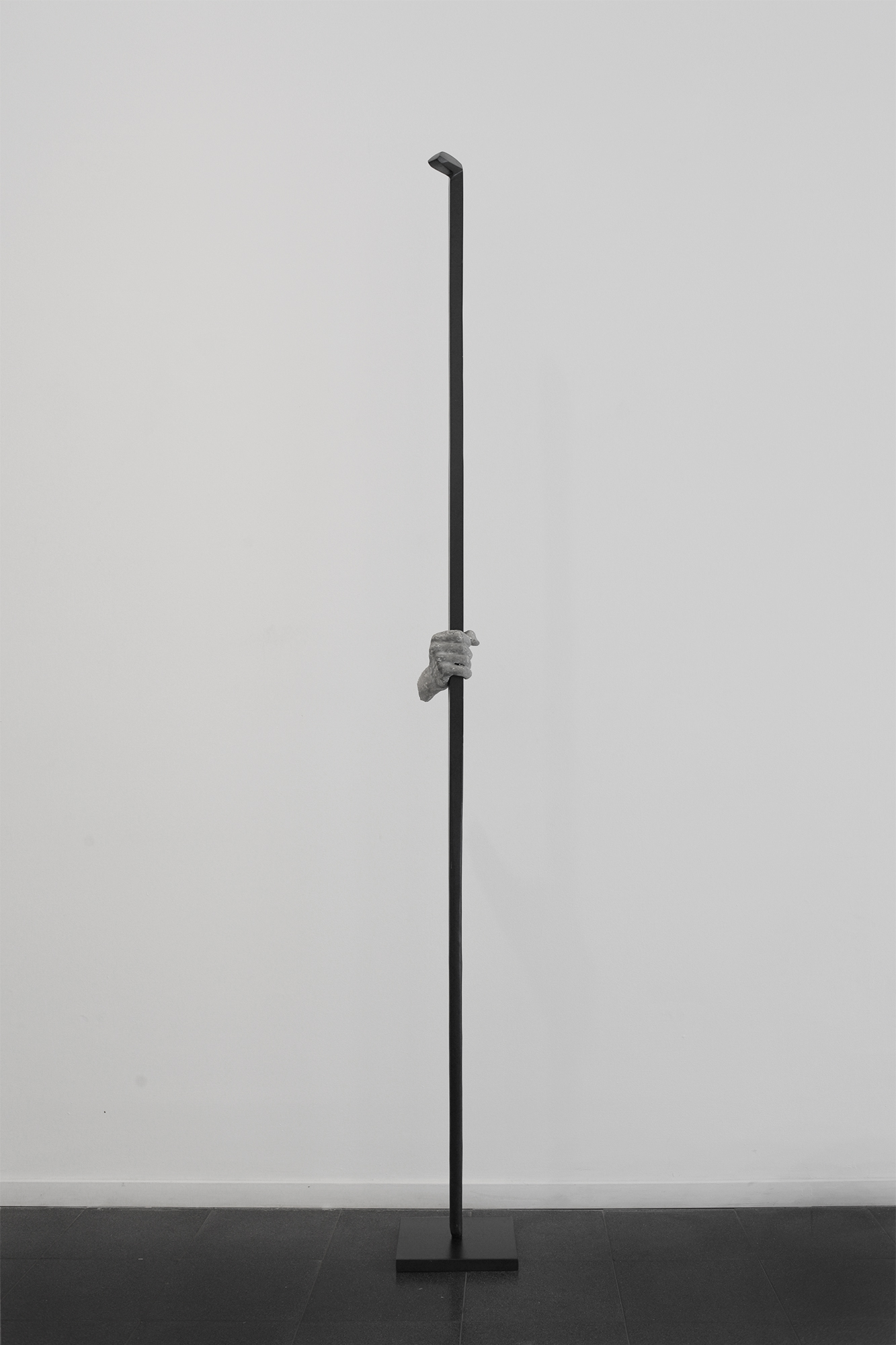 Snake, 2016, Iron and Concrete 235 x 20 x 20 cm / 92.5 x 8 x 8 in'