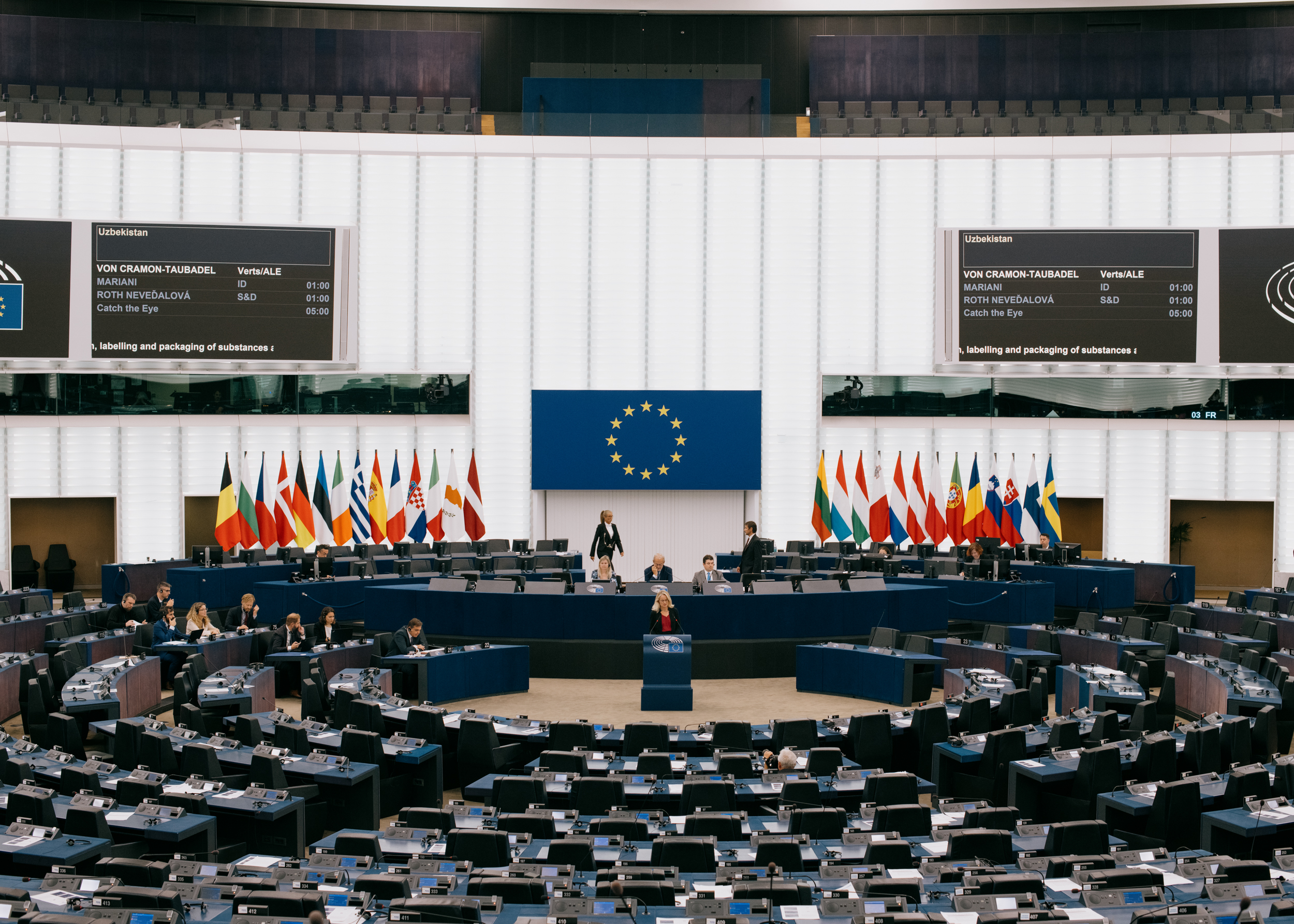 20:50 Speech in the hemicycle about Uzbekistan