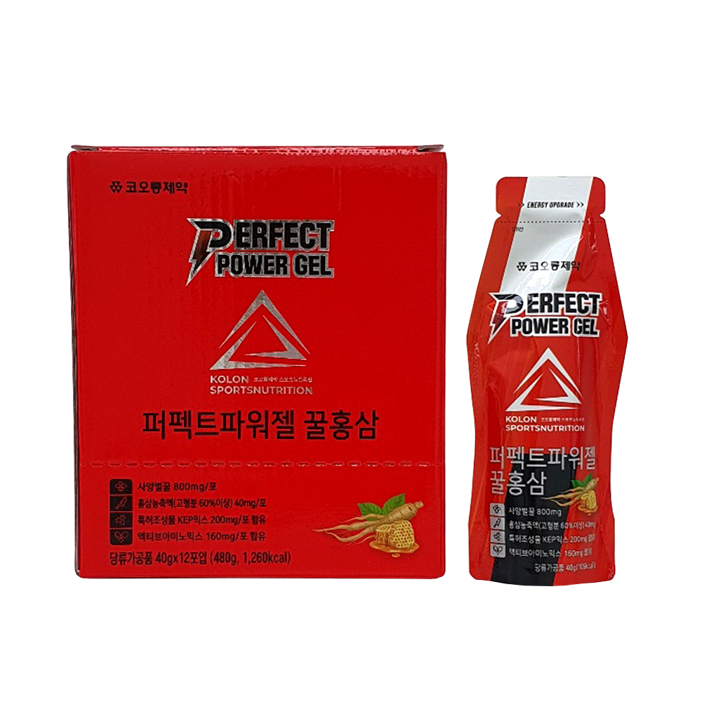코오롱제약 퍼펙트파워젤 꿀홍삼