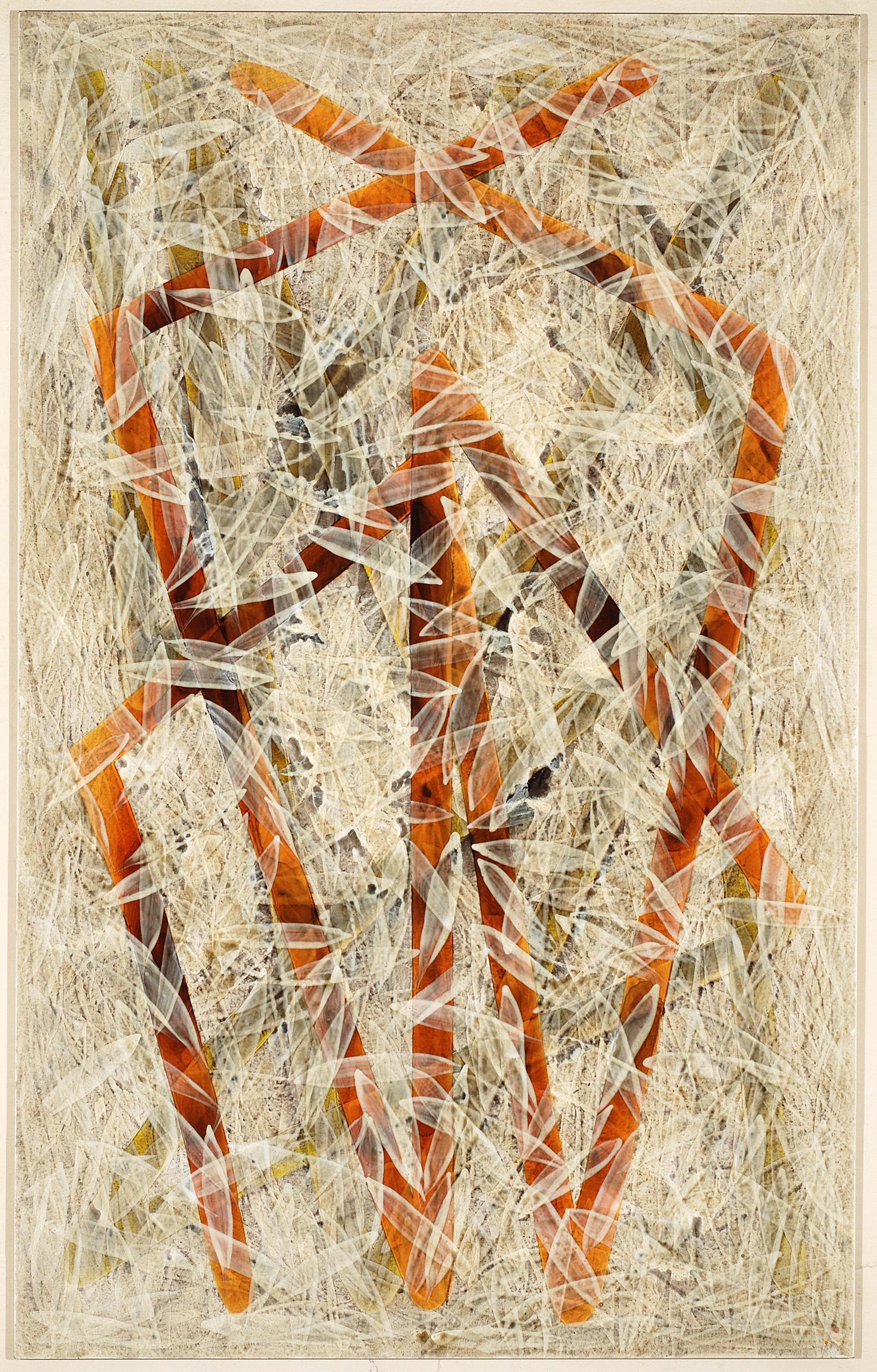 2020 I, acrylic on canvas, 80 x 50 inches