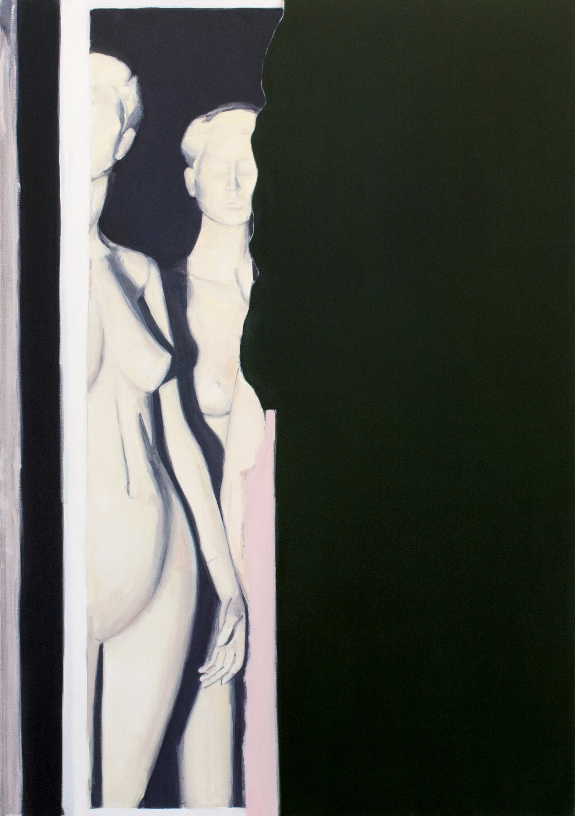 Doubles, 2019. Oil on canvas, 170 x 120 cm