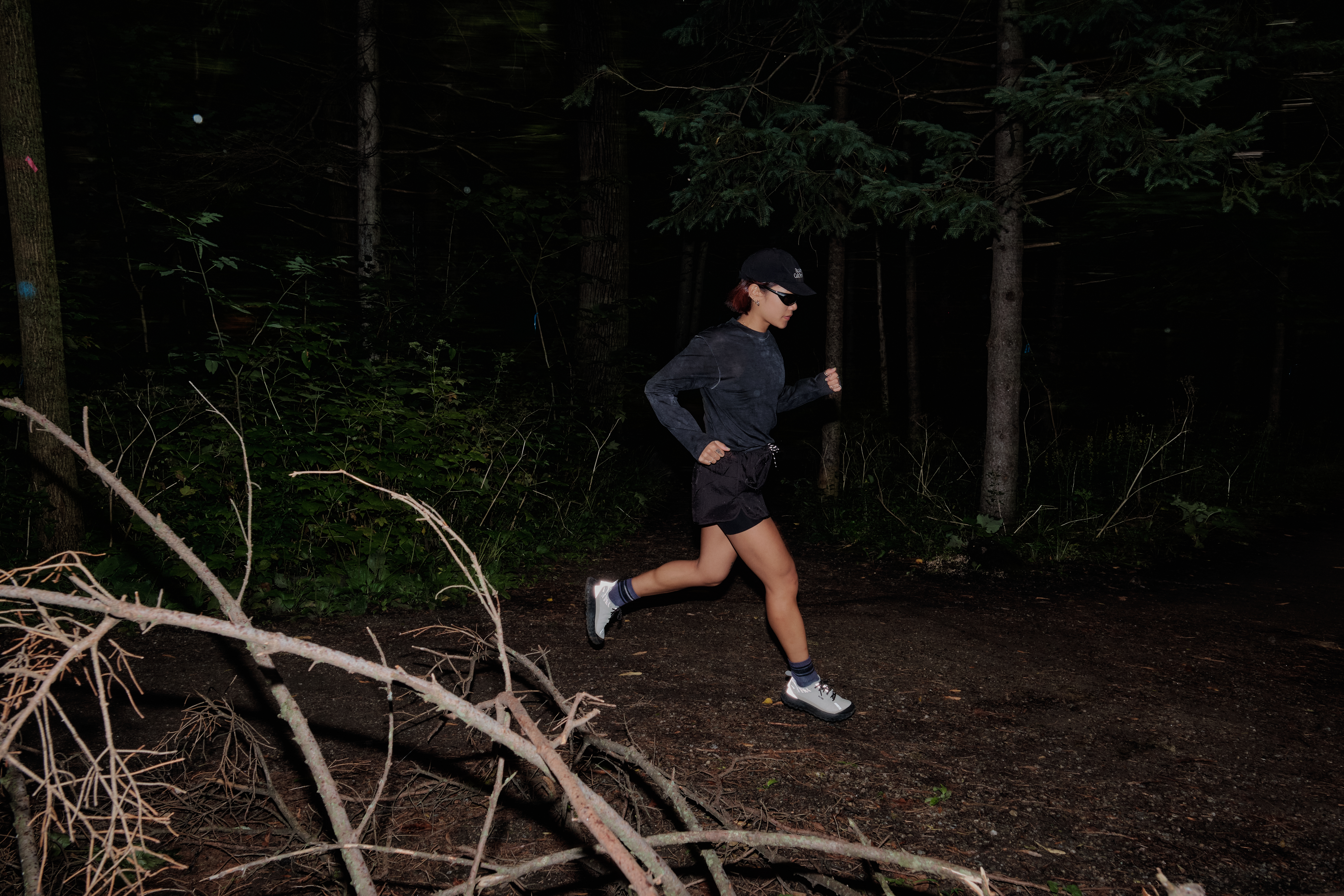 Lucie for Satisfy Running at Le Club, 2024