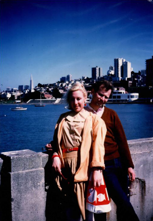 Reba in WilliWear ensemble, San Francisco, 1982