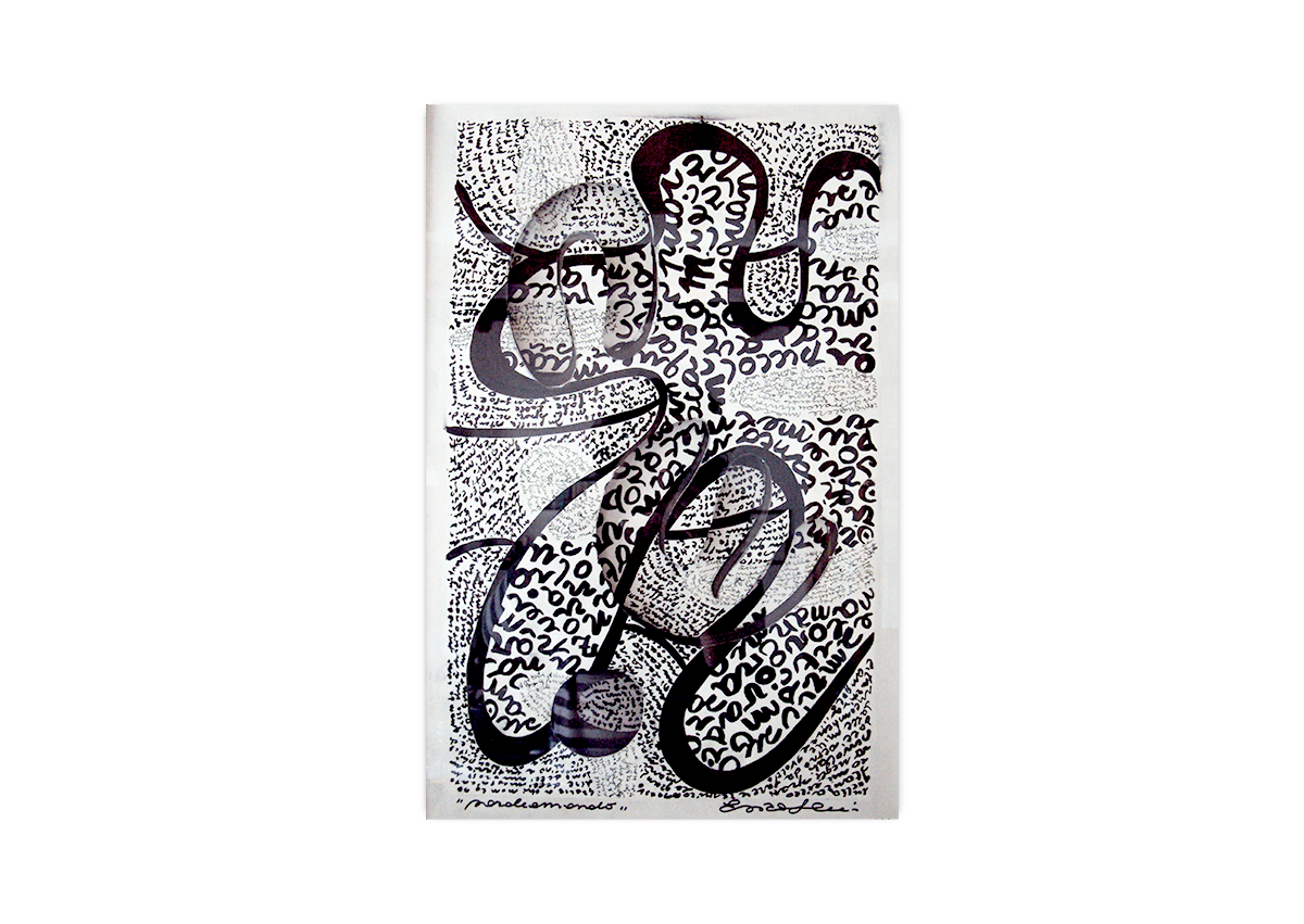 Parolemondo (China su carta, cm 37x48, 2010)