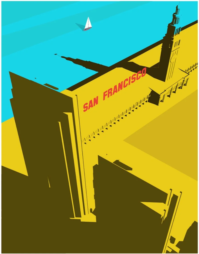 Figure painting titled 'The Man in Orange' by Michael Brennan