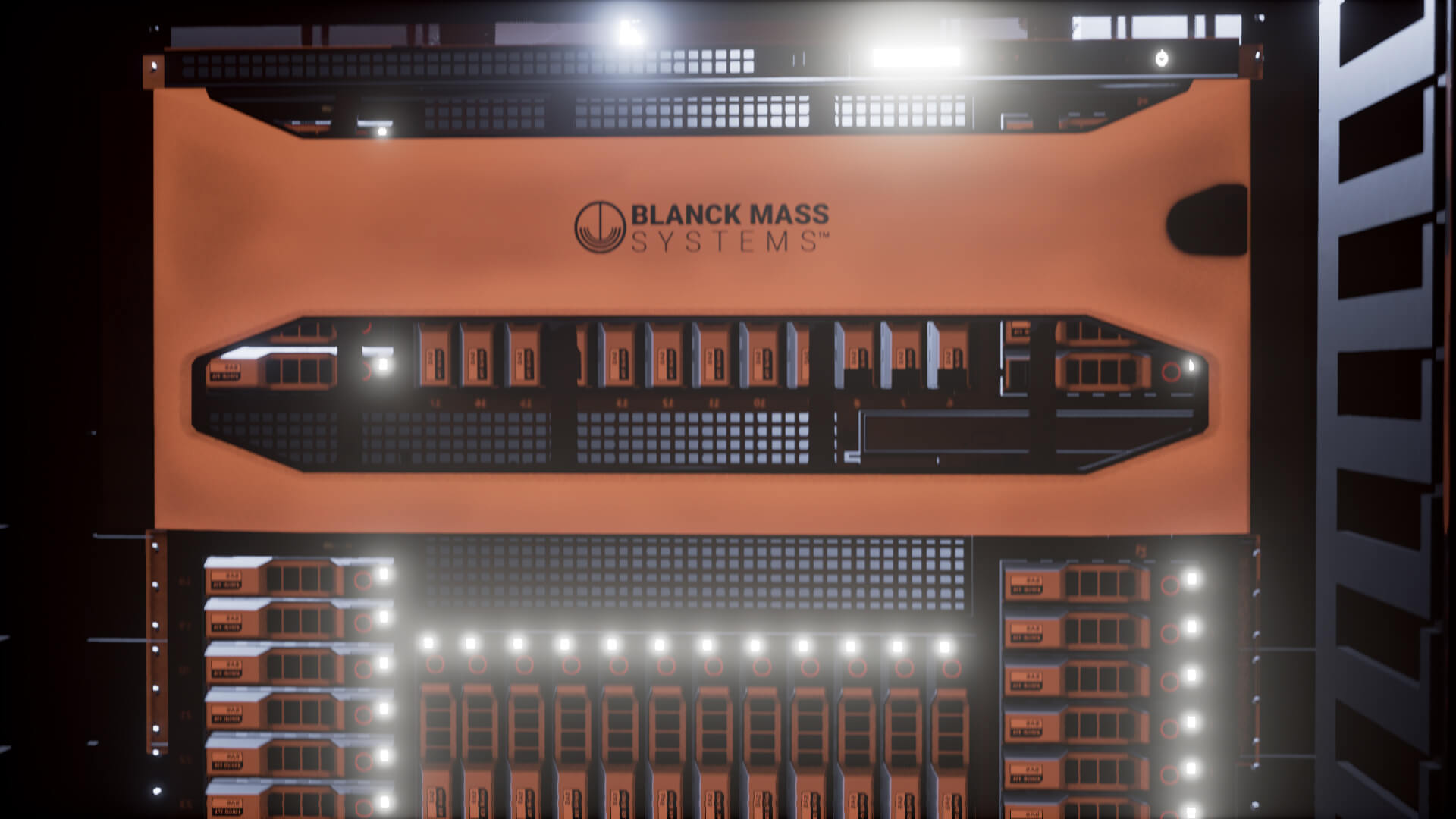 Please video still – Unreal Engine environment and light forms