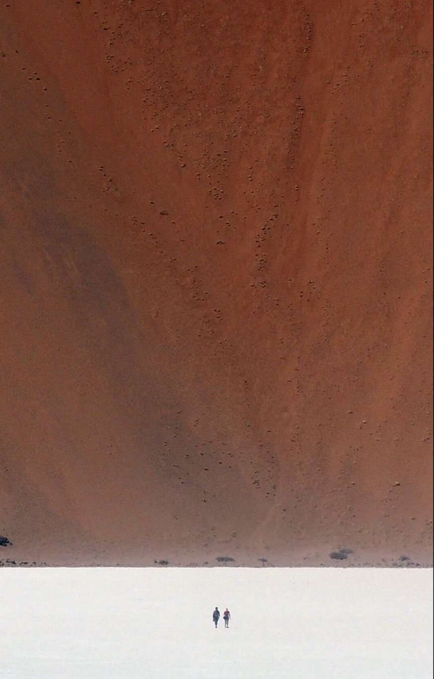 Oil on raw canvas titled 'Through the Gates of the Sun' by Tamsin Spencer Smith