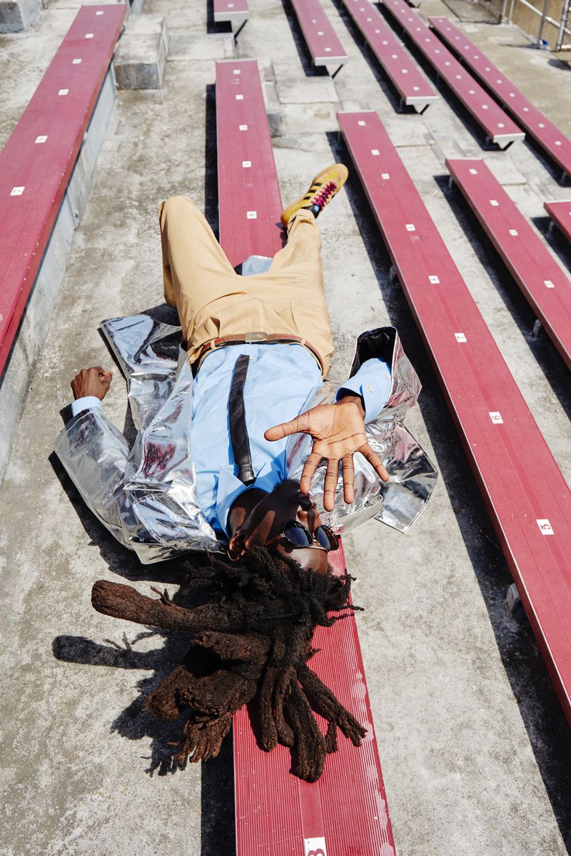 Studio image from Team Spirit Gucci editorial