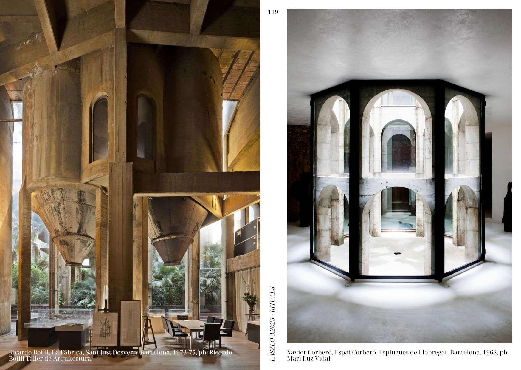 Ricardo Bofill, La Fábrica, Xavier Corberó, Espai Corberó