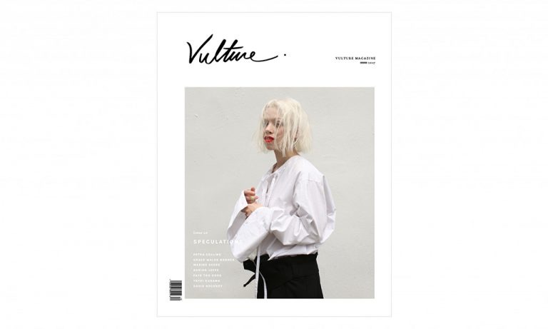 Ivania Carpio on the cover of Vulture magazine 2017 wearing Celine.