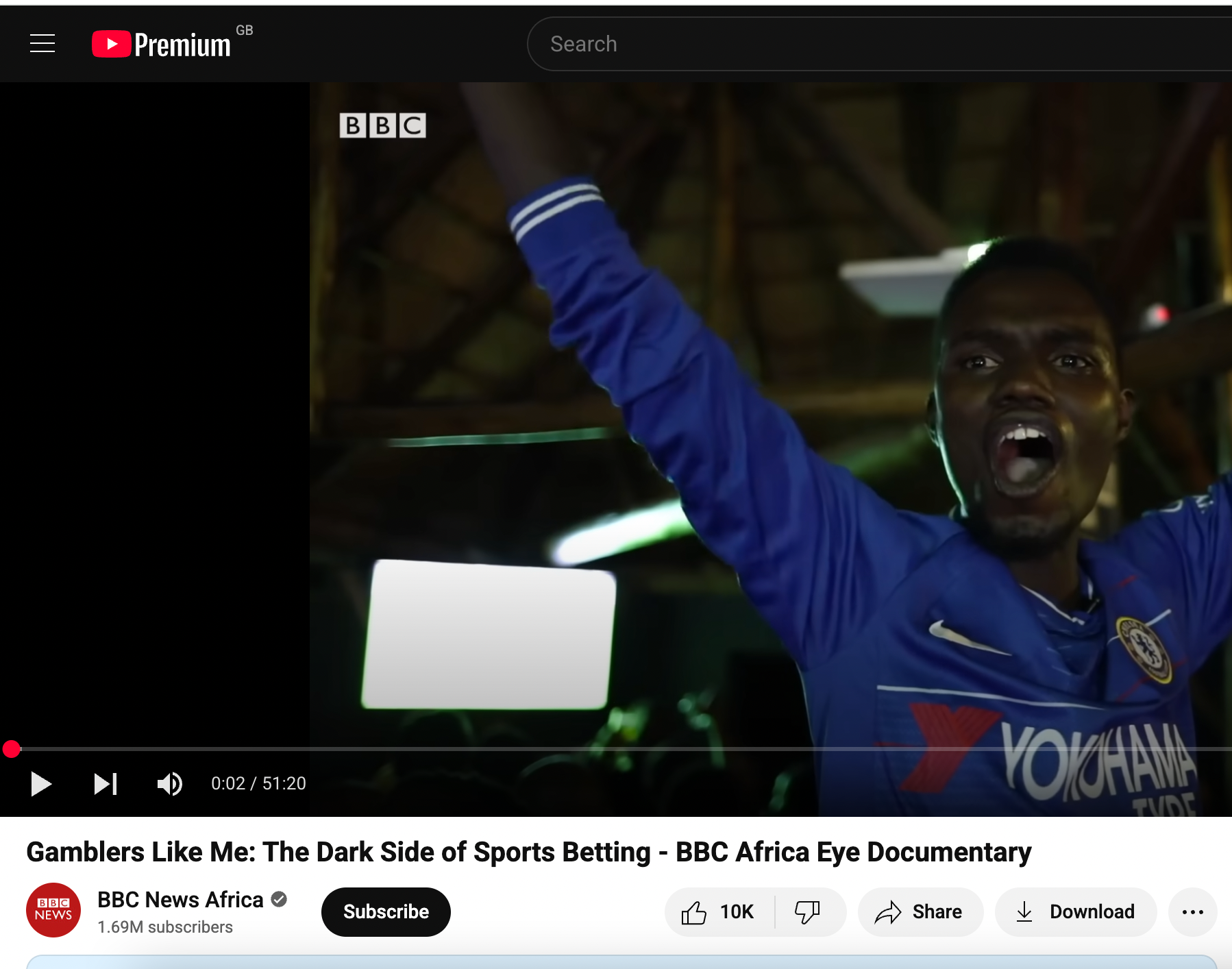Play BBC News Africa Clip