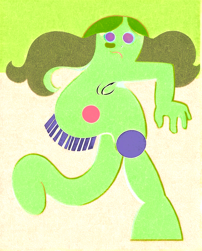 AI generated profile portrait 01