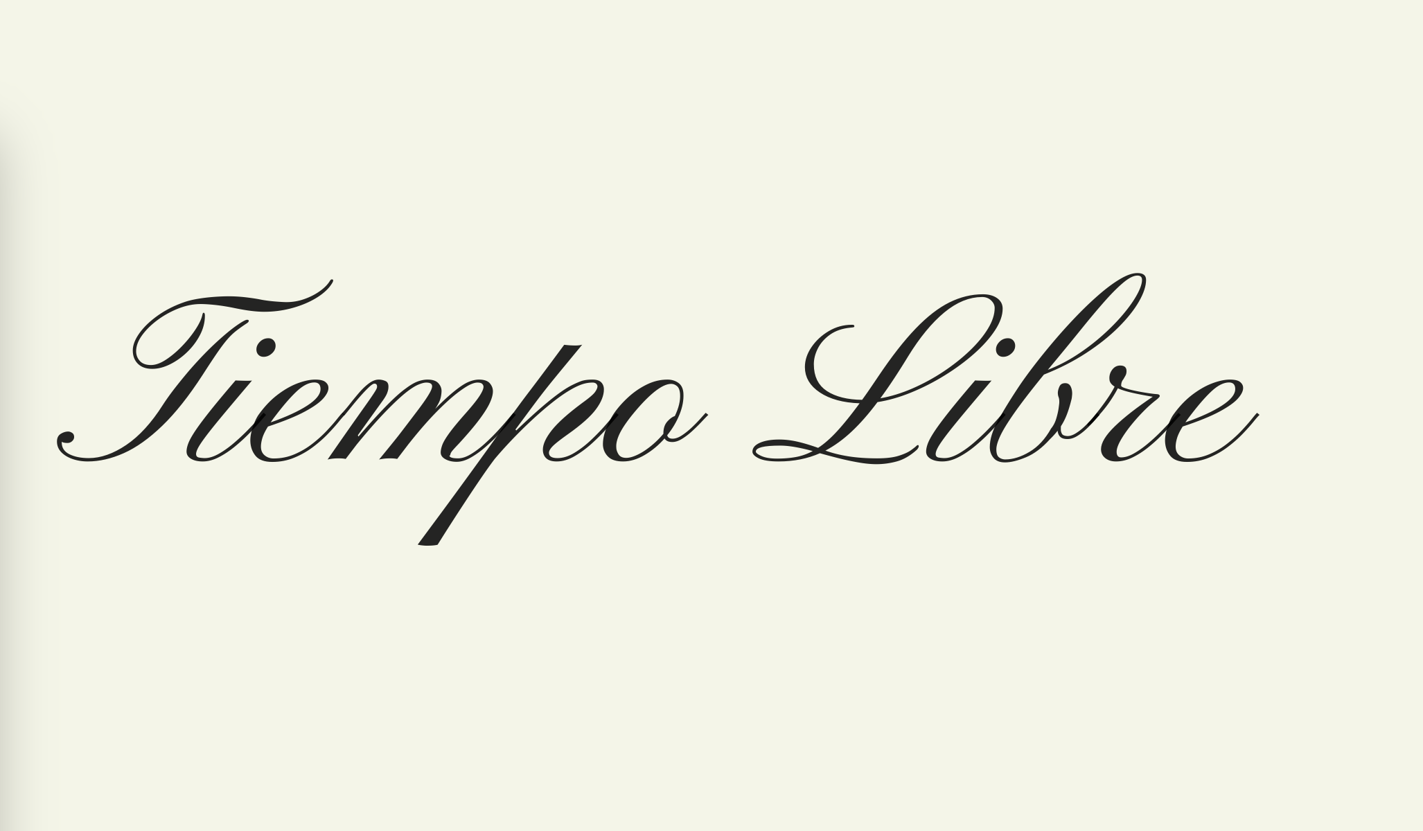Tiempo Libre