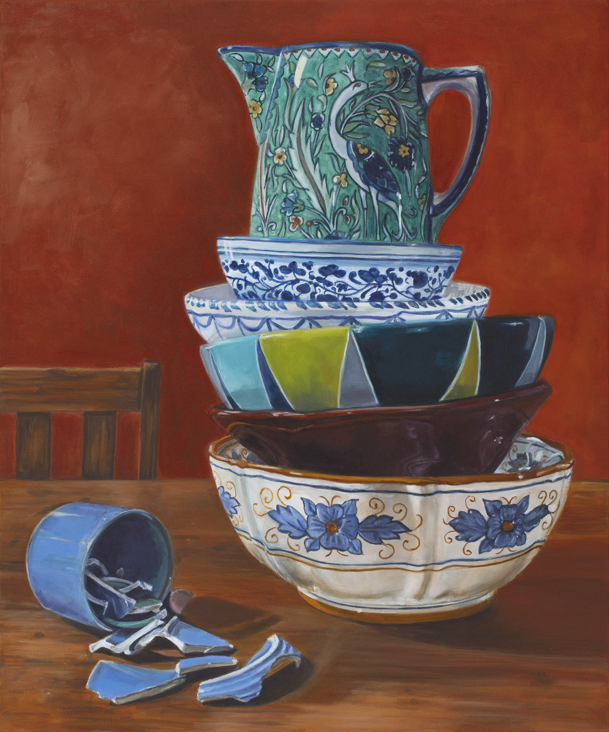 Framed Giclée Print titled 'Over the Years Giclee' by Jennifer Lipson