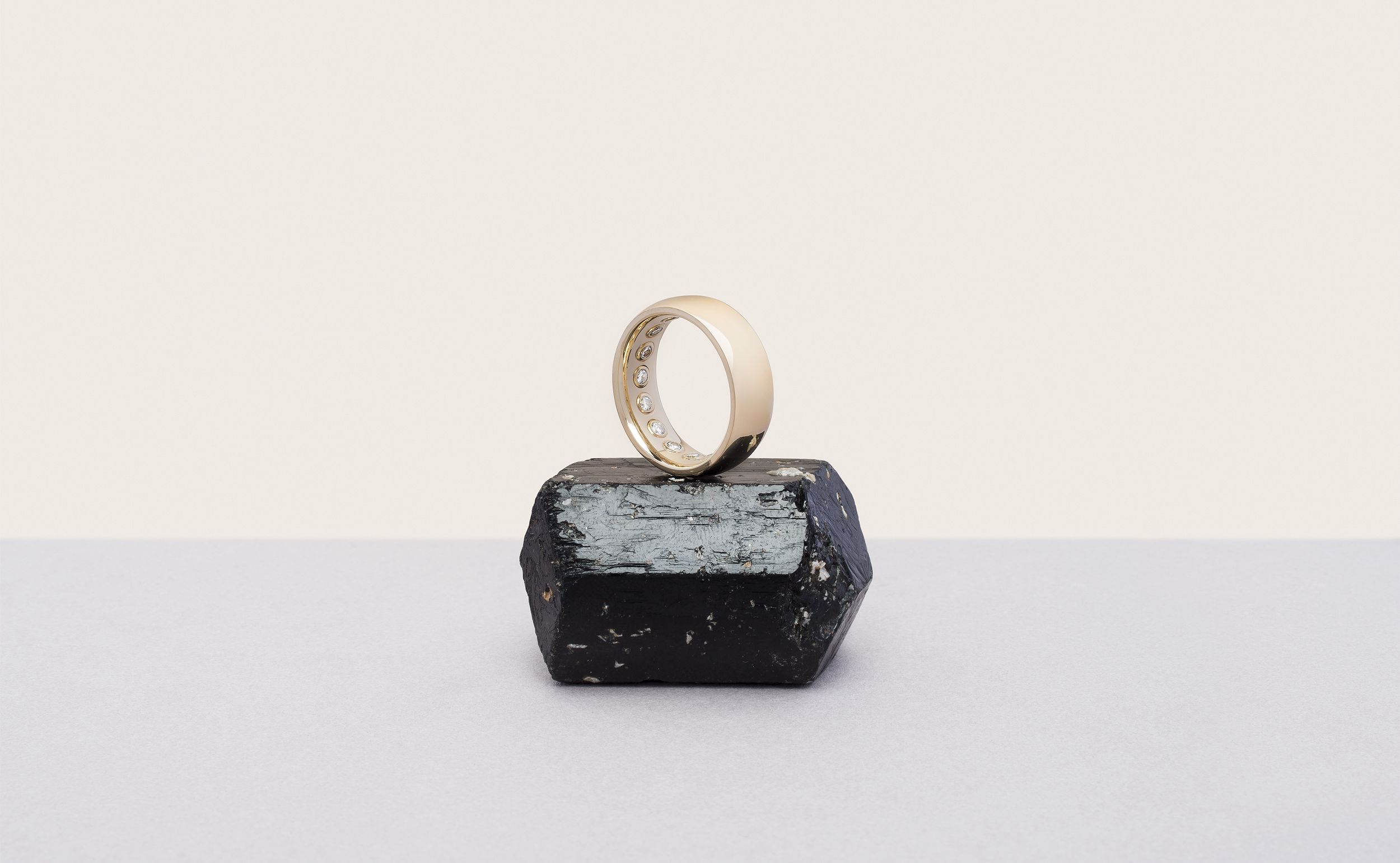 Fine gold and diamond jewellery by HUME, sourced through ethical artisanal mining initiatives