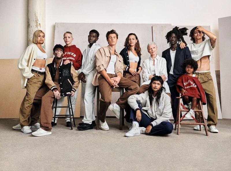 Ahmad Cisse for Tommy x Shawn Classics Reborn campaign