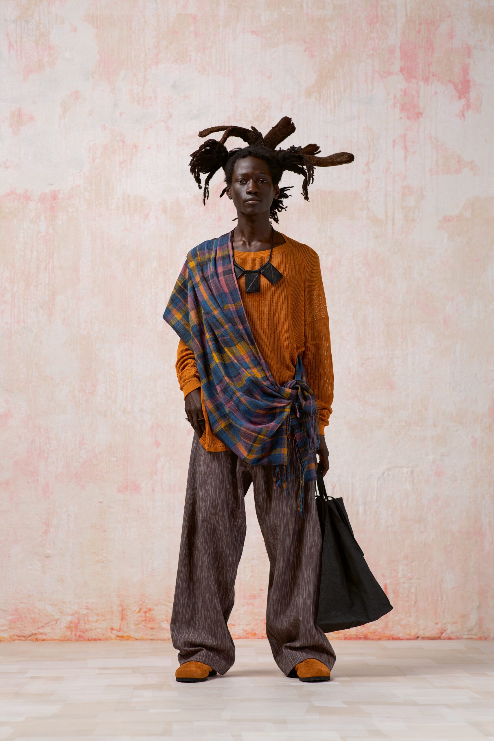 Ahmad Cisse for Jan-Jan Van Essche SS26