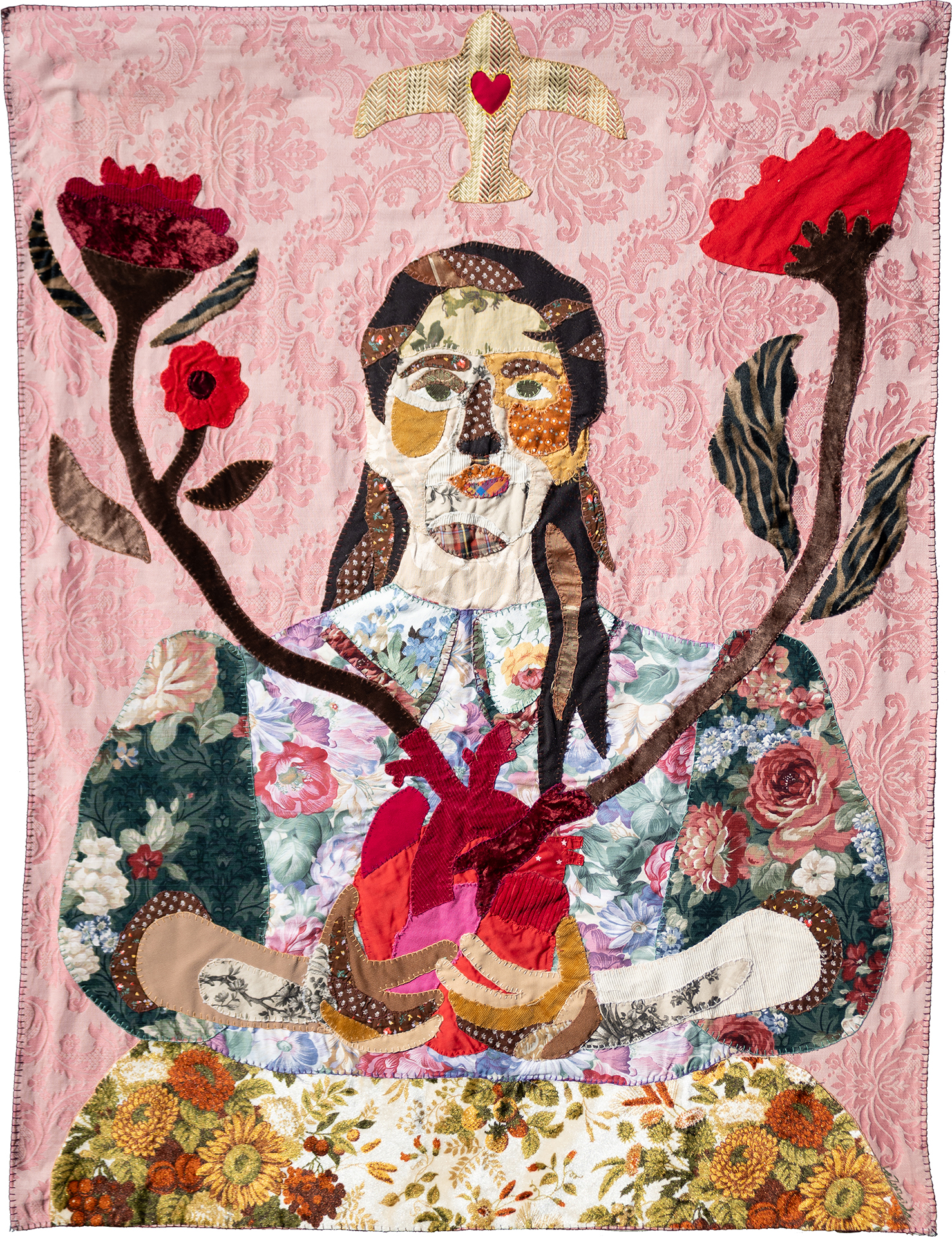 obra textil Guardiana de la Tierra