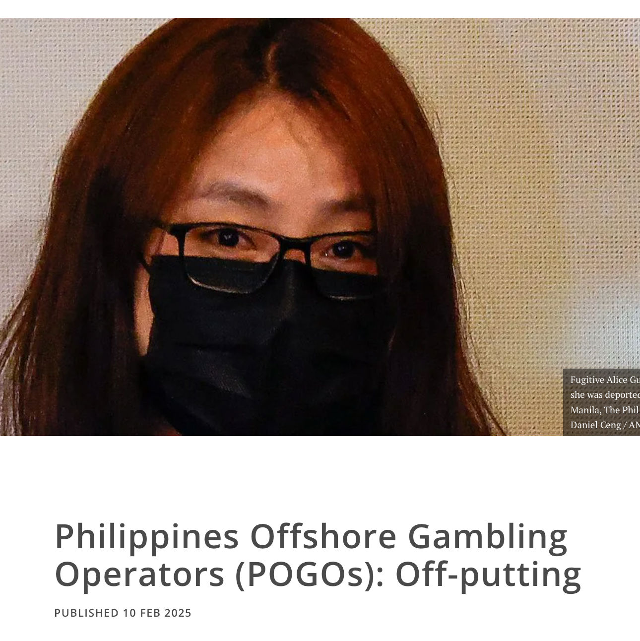 Read POGOs in the Philippines