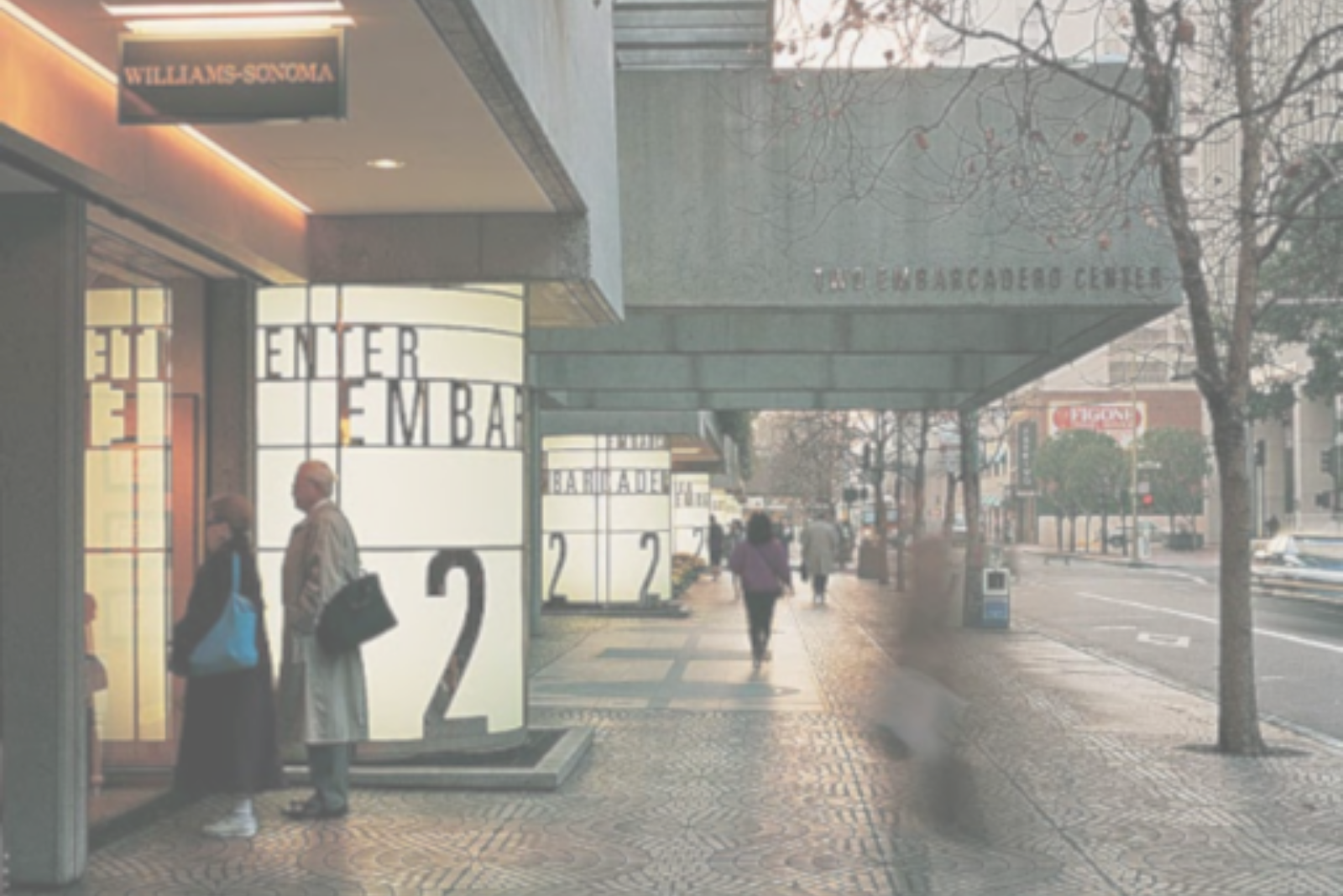 Wide view of the main exhibition space, showing a large installation.