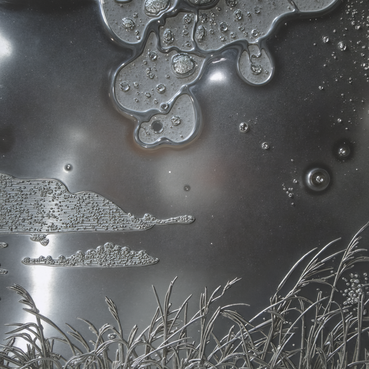 Bookends sculptural study — rice form 01