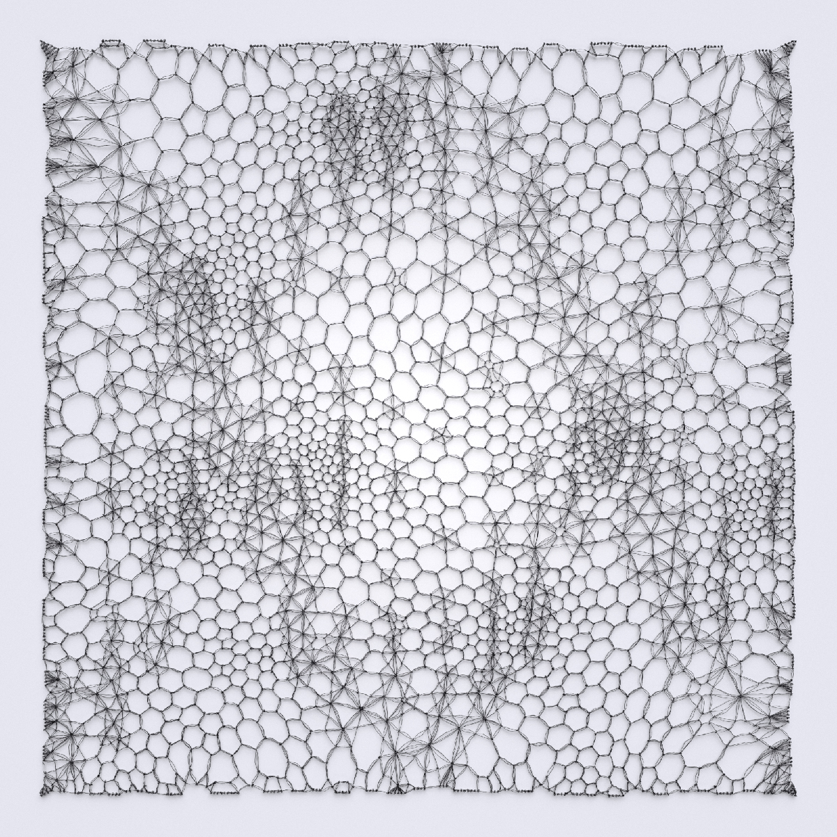 Poster artwork for Dopplereffekt – Hayflick Limit / Athanatos vinyl insert