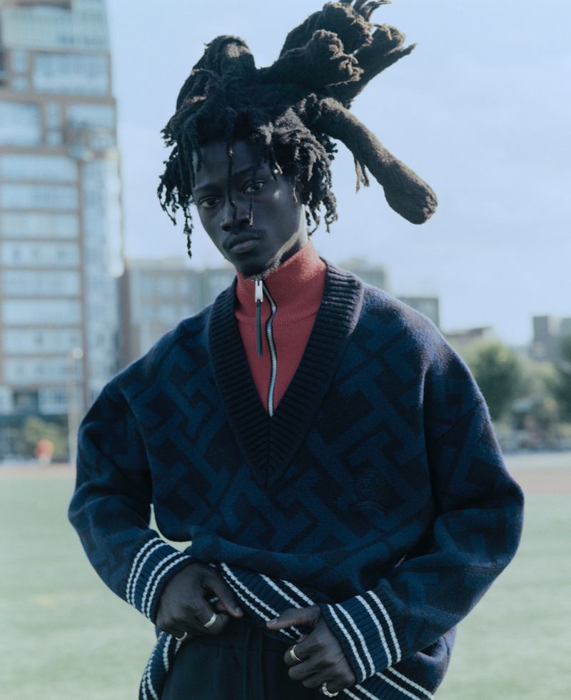 Ahmad Cisse for ODDA Tommy Hilfiger editorial
