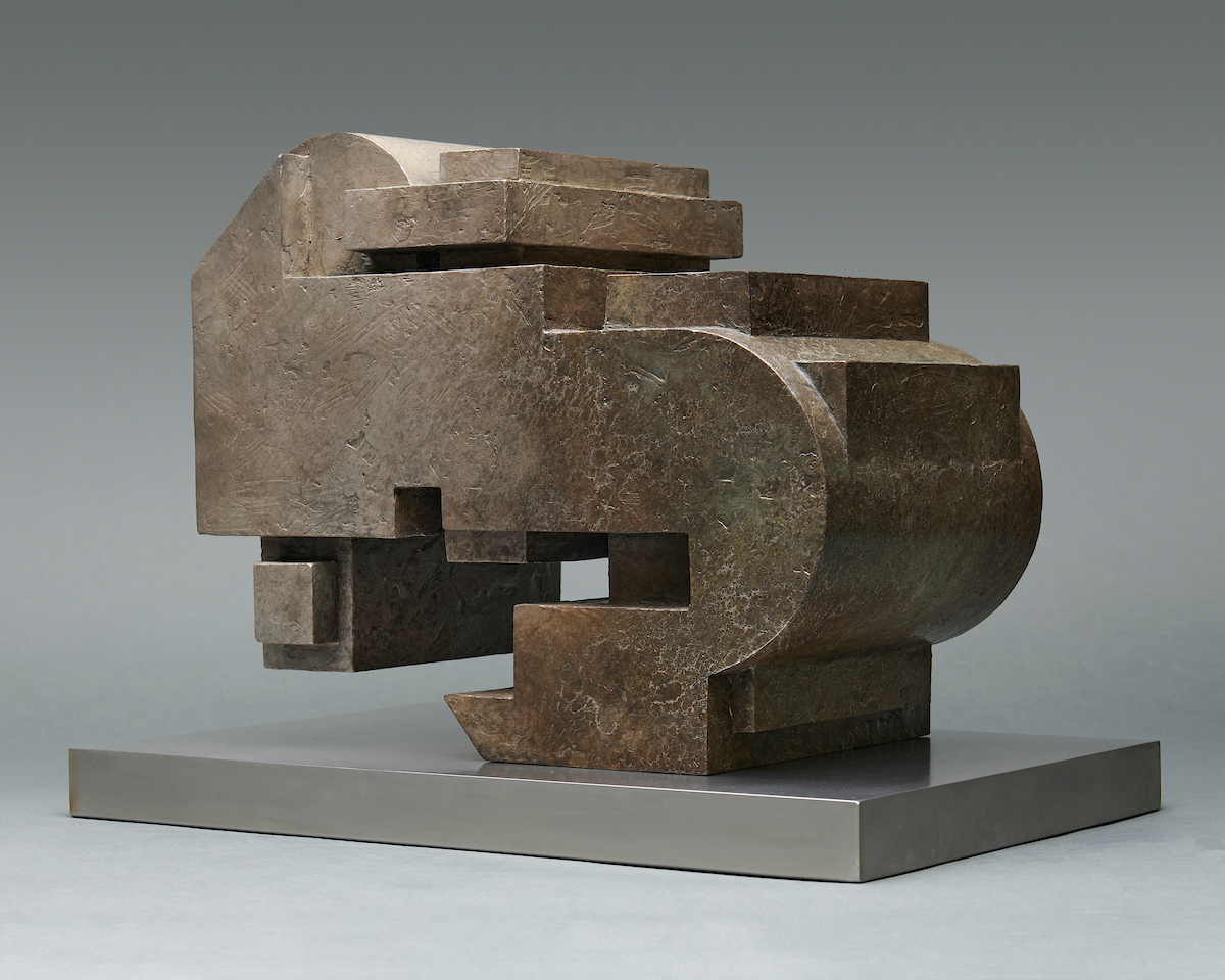 Cast Resin and Automotive Paint titled 'My Pal Foot' by Jud Noble Bergeron