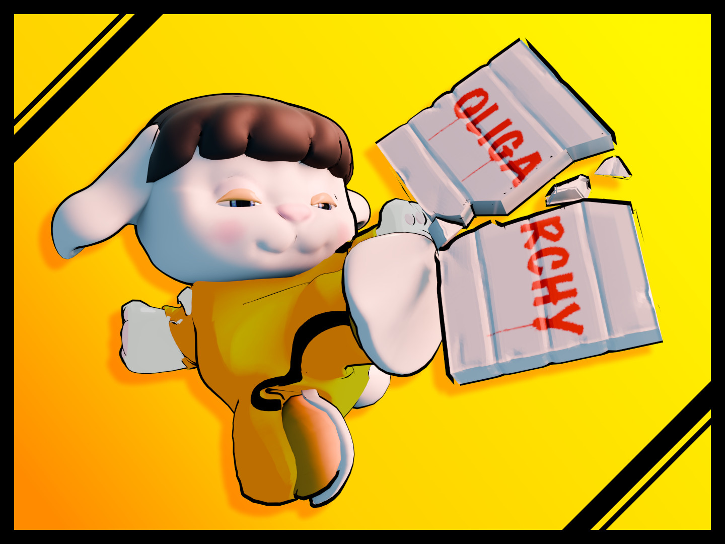 Digital/Augmented Reality art titled 'Purrsephone Purrvillion' by Kevin Ang