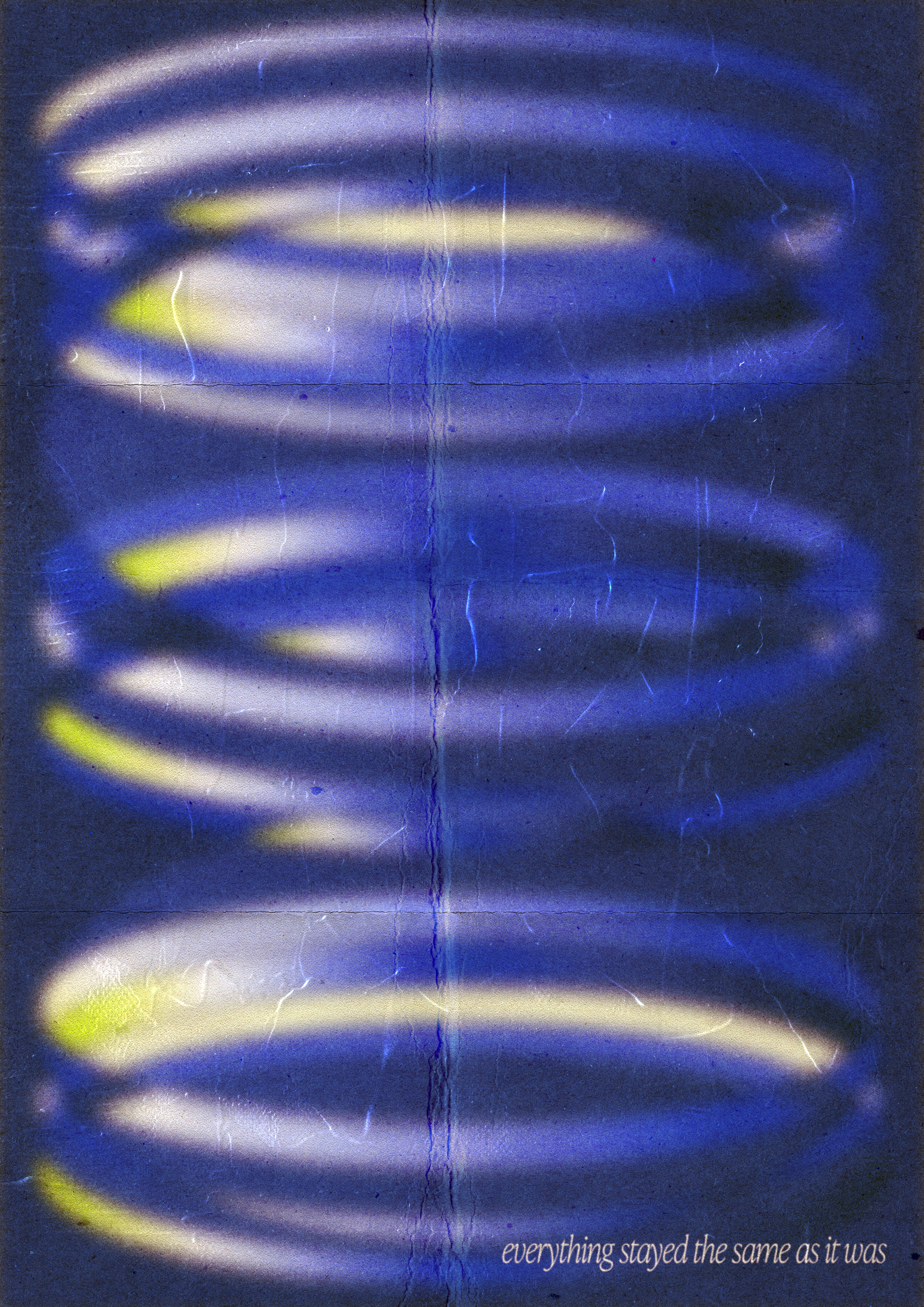 Blue Poster