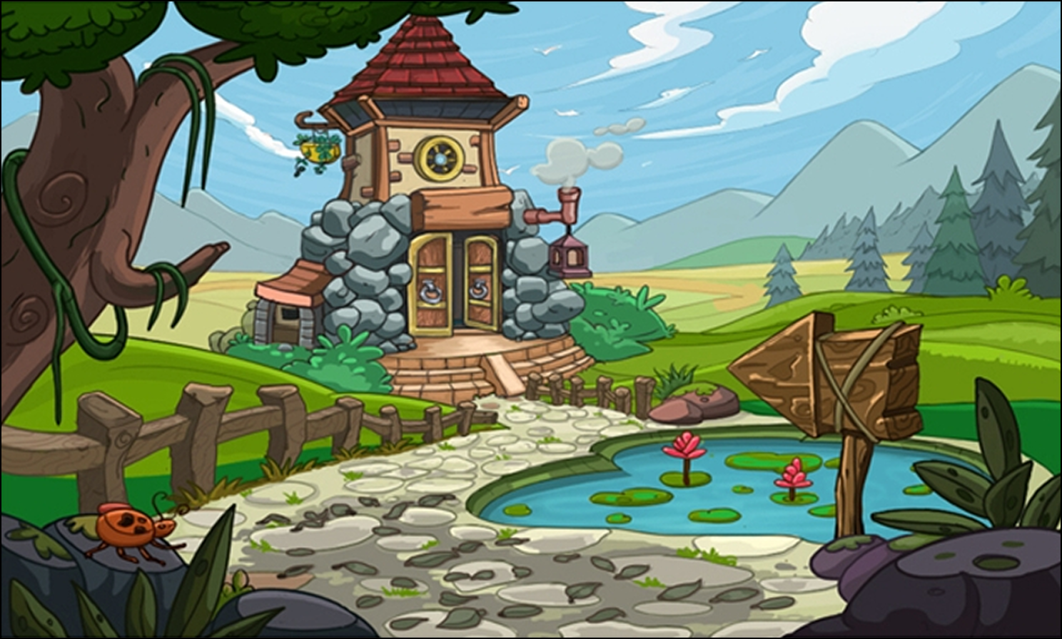 Foreground Elements