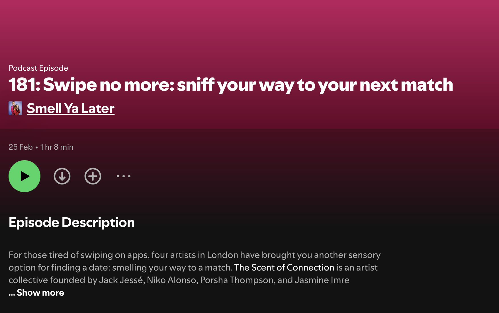 Smell Ya Later podcast image
