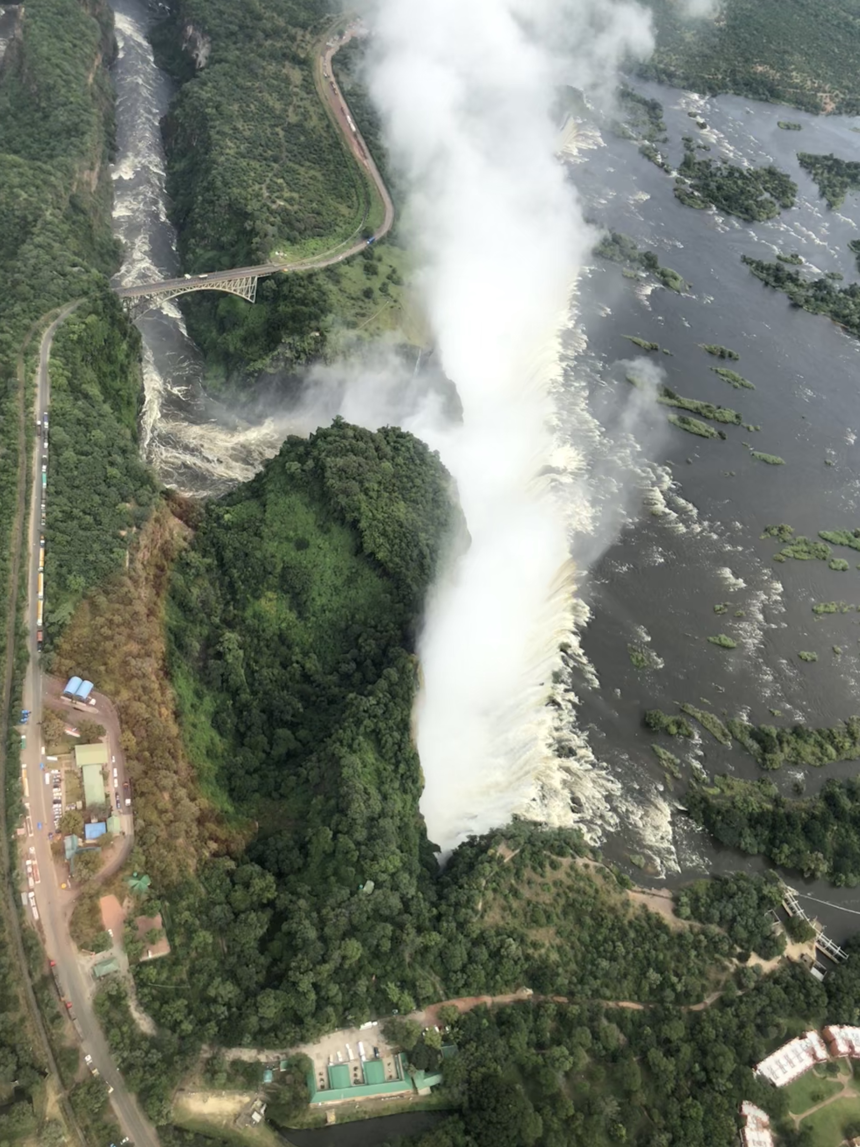 Oil on raw canvas titled 'Through the Gates of the Sun' by Tamsin Spencer Smith