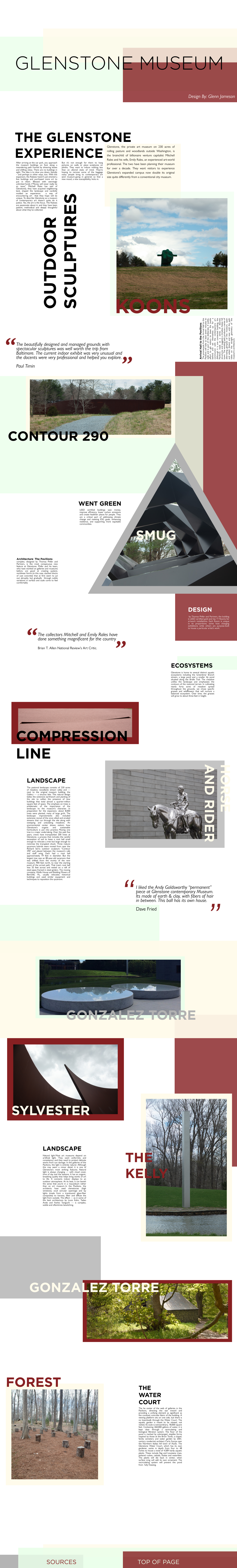 Long scrolling design