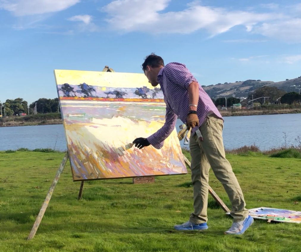 Portrait of artist Nicholas Coley