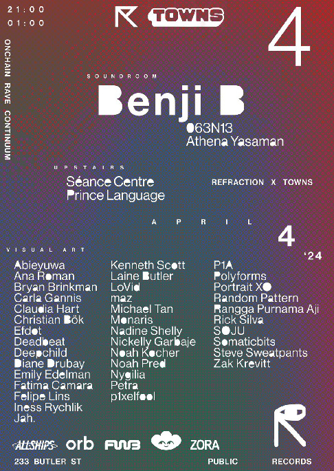 Metamedia / Refraction flyer