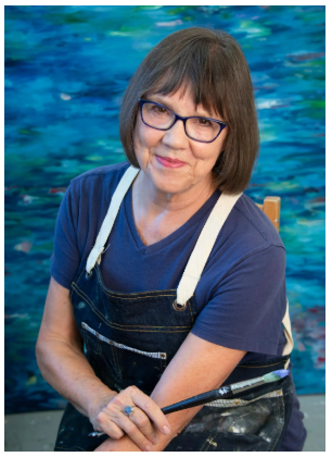 Portrait of artist Marc Ellen Hamel