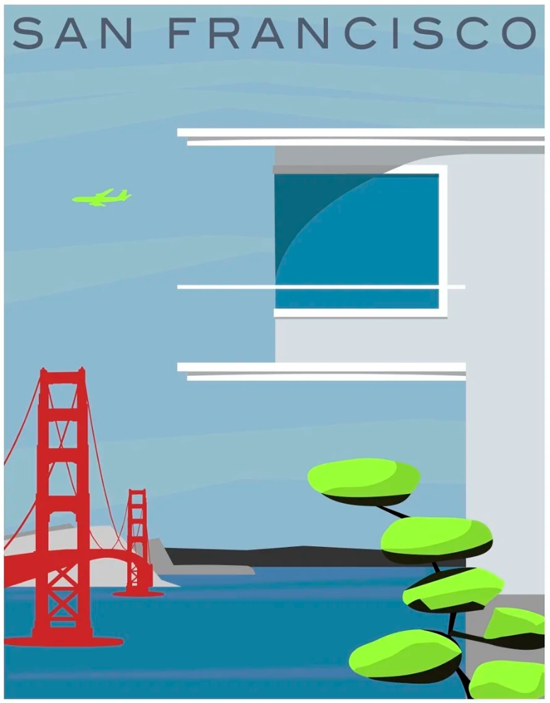 Figure painting titled 'The Man in Orange' by Michael Brennan