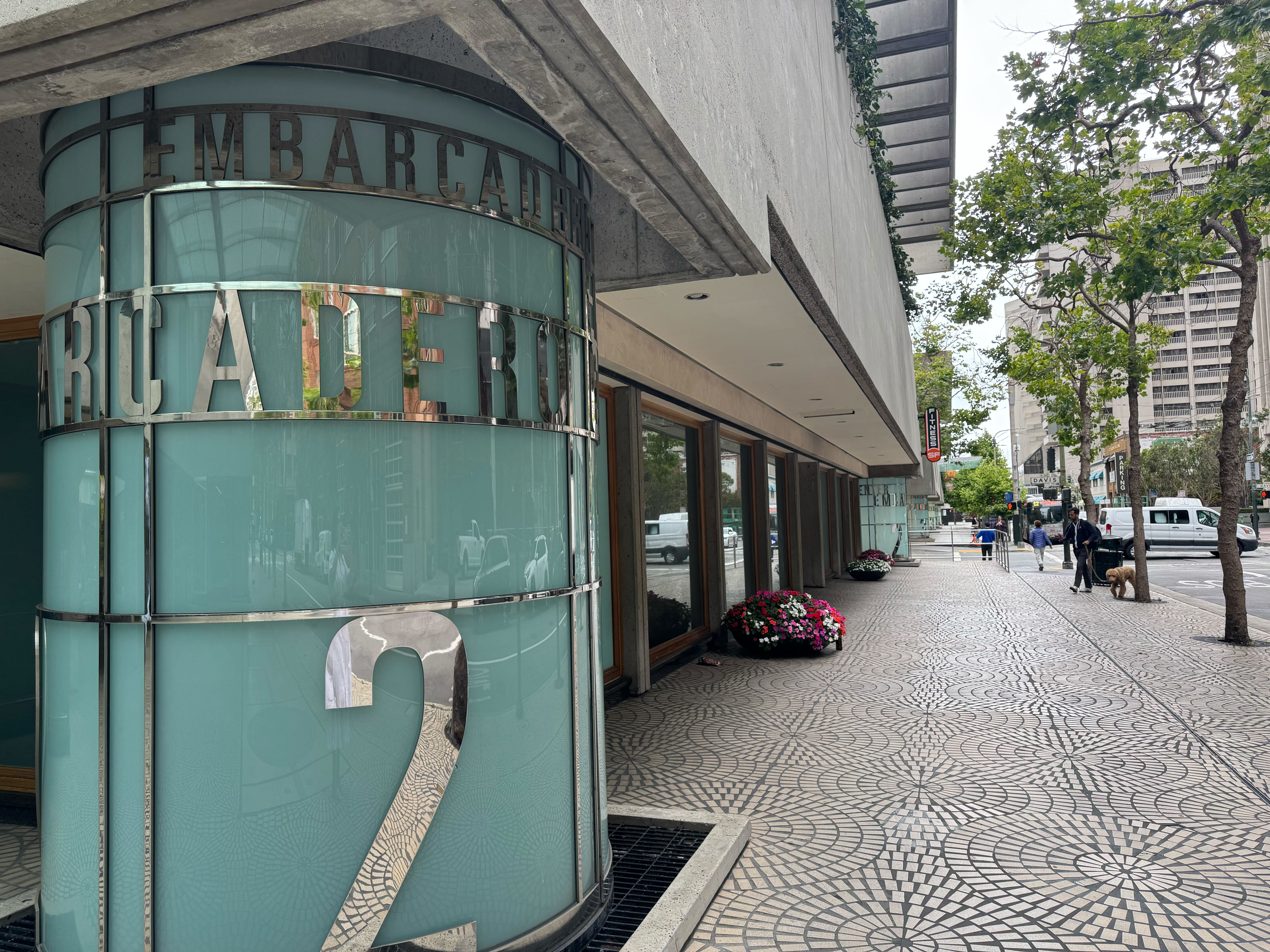 Wide view of the main exhibition space, showing a large installation. (Zoomed)