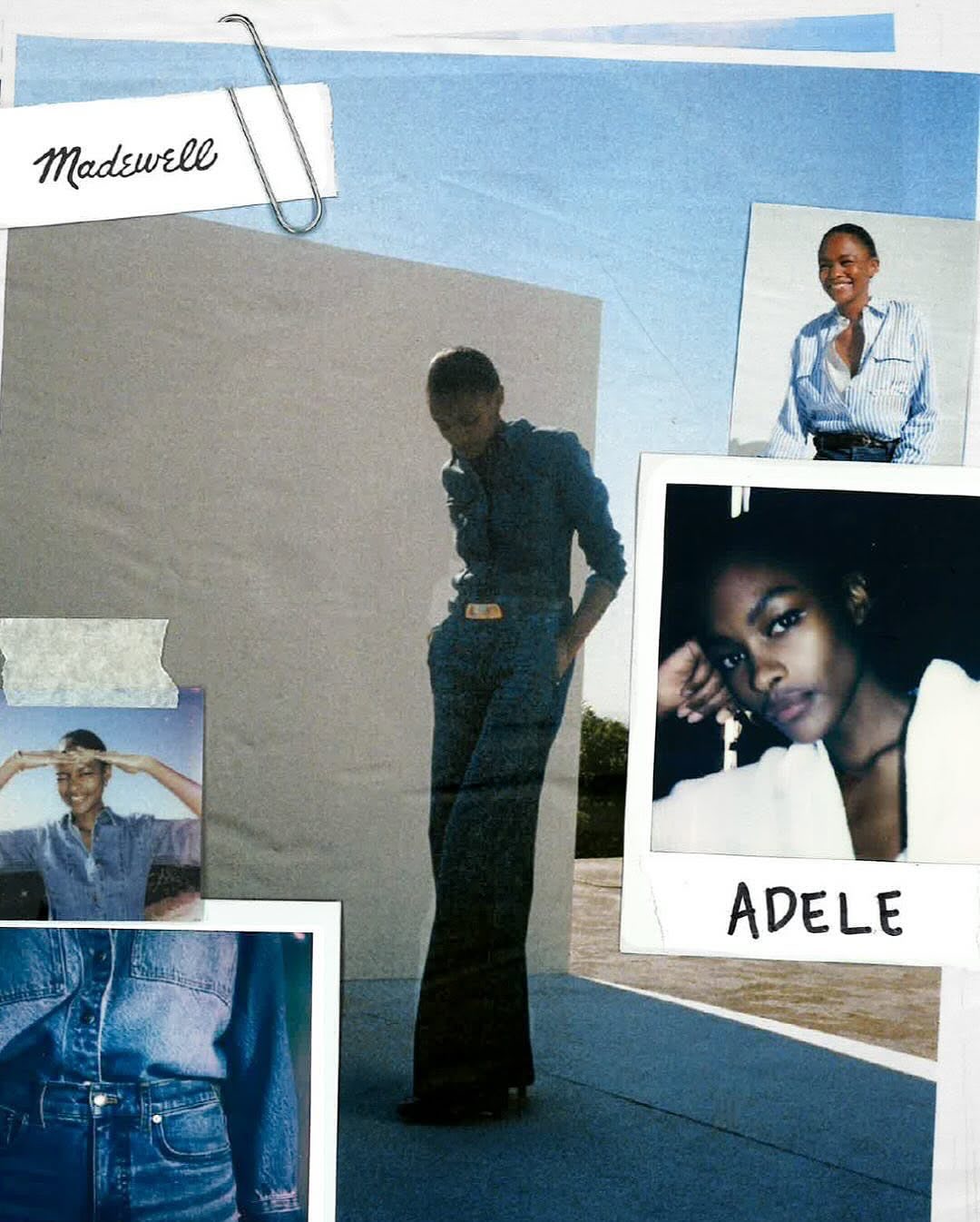 Madewell Spring 2025 denim campaign image