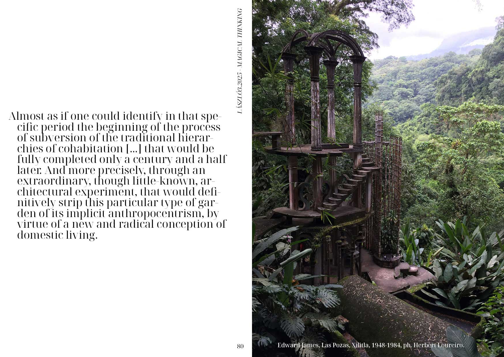 Edward James, Las Pozas, Xilitla