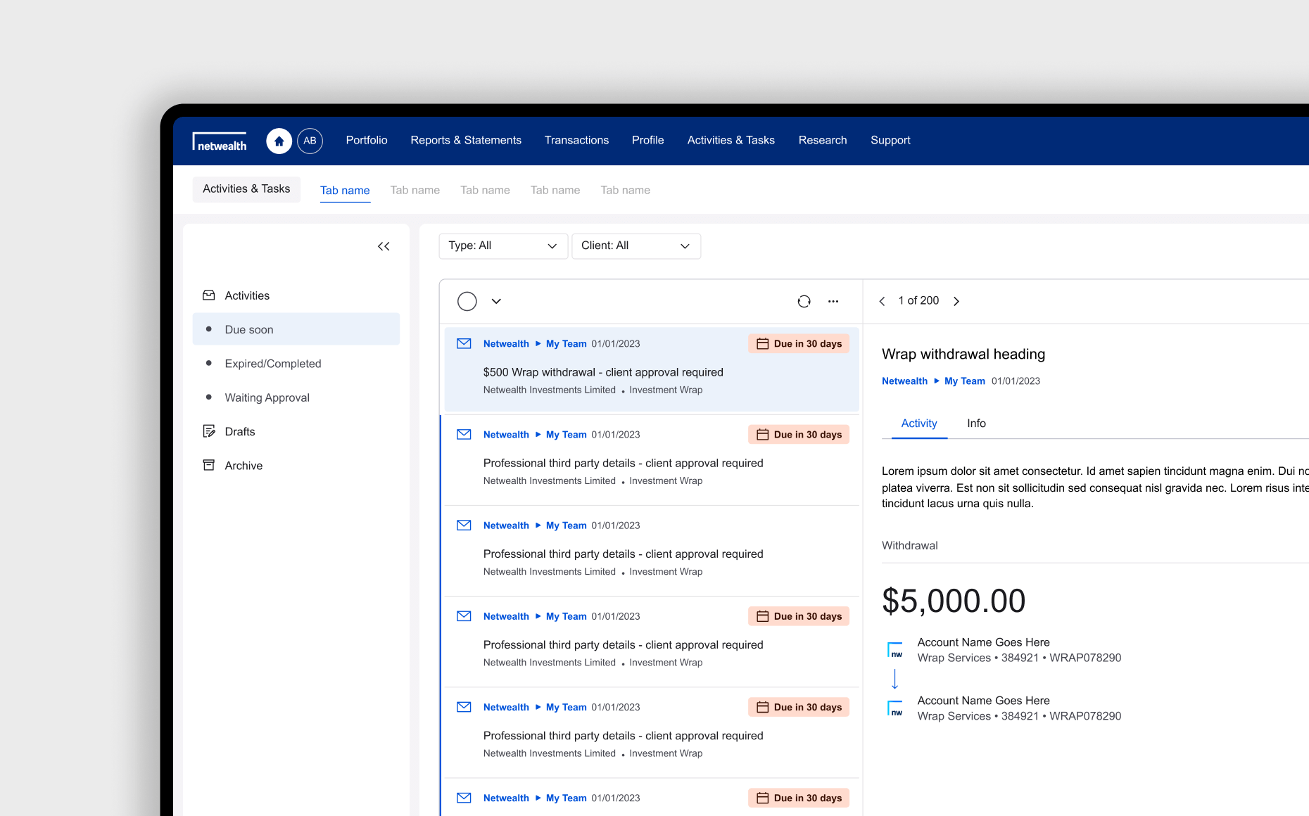 Netwealth Project Image