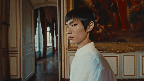 Ainker SS25 fashion film gif