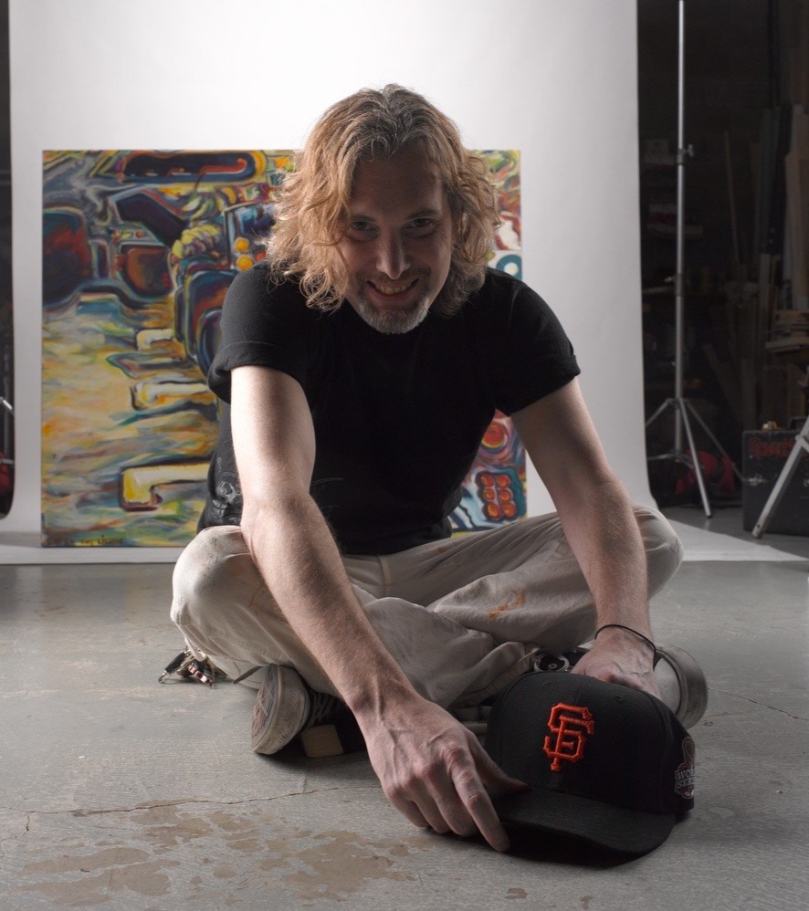 Portrait of artist Damian Samuel