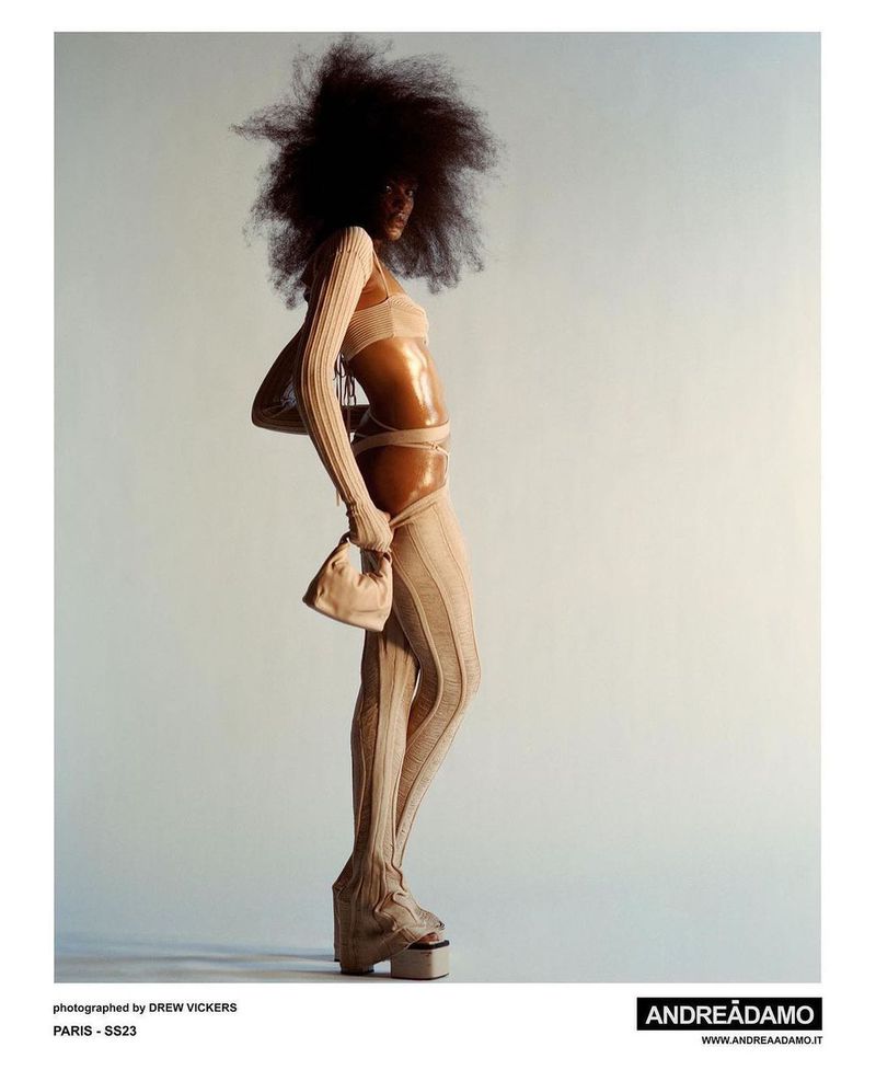 Adele Ruboneka for Andreadamo SS23 campaign