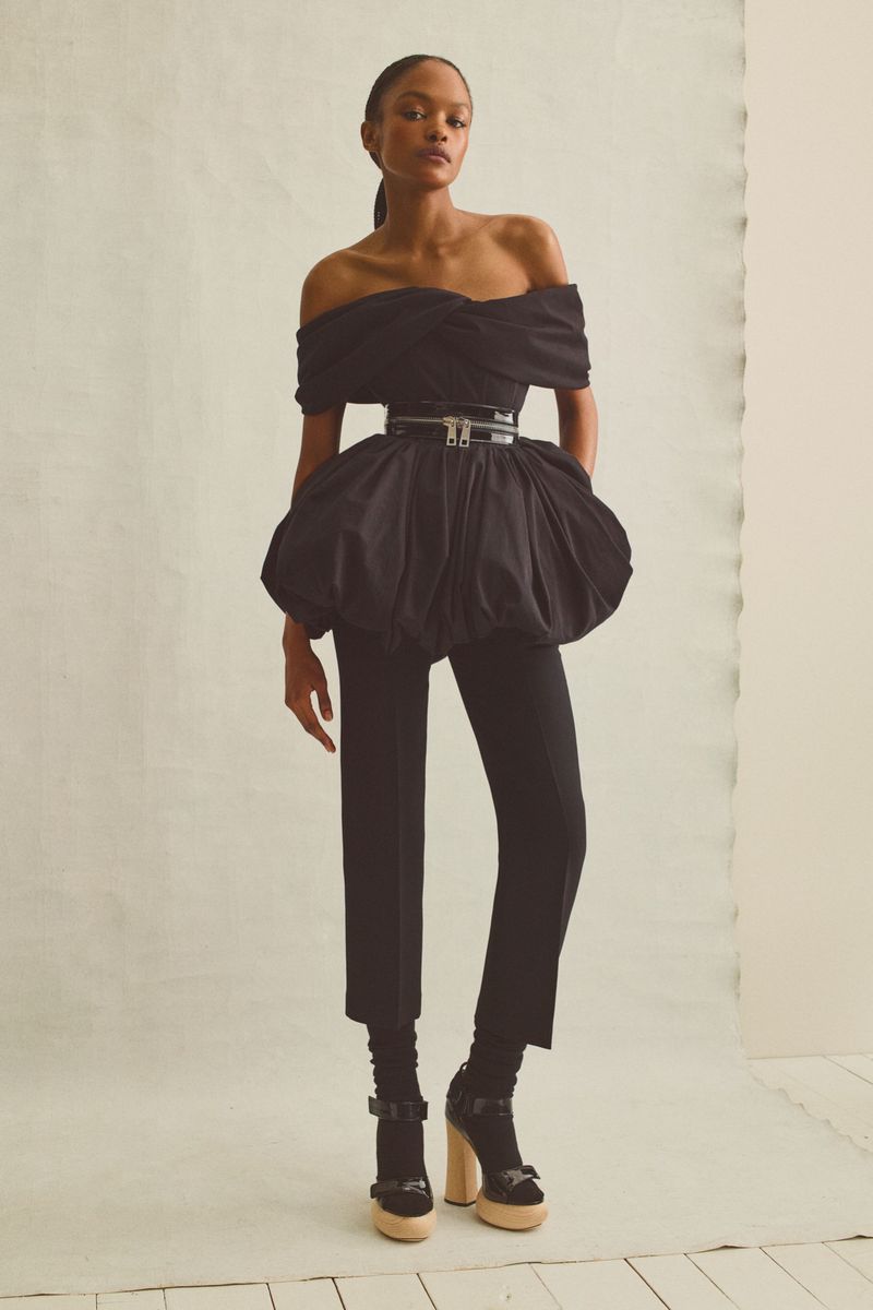 Adele Ruboneka for Brandon Maxwell Pre-Fall 23 lookbook