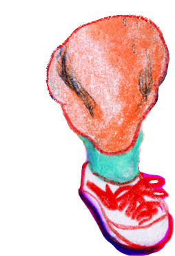 left leg