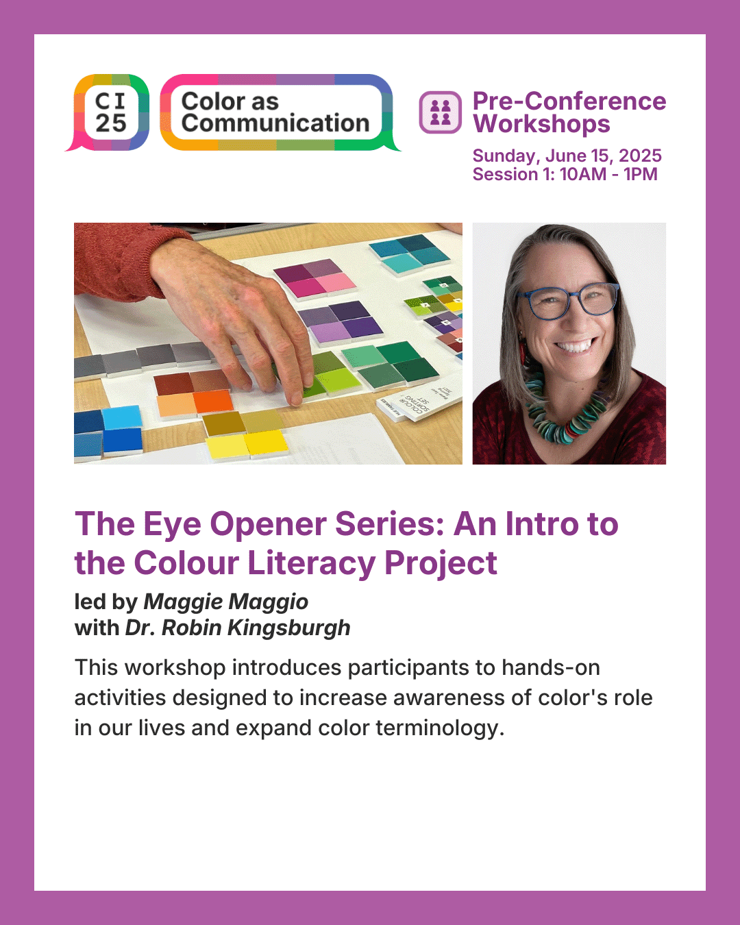 Color Impact 2025 Social Templates