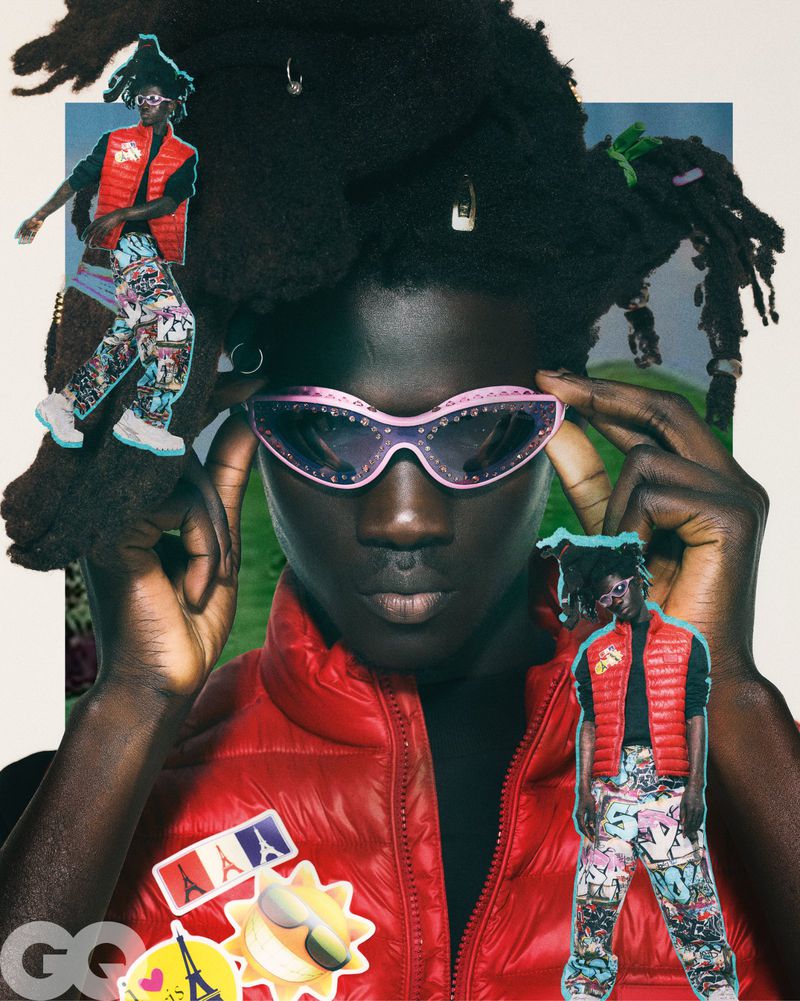 Ahmad Cisse for GQ France Rentrée Hypée