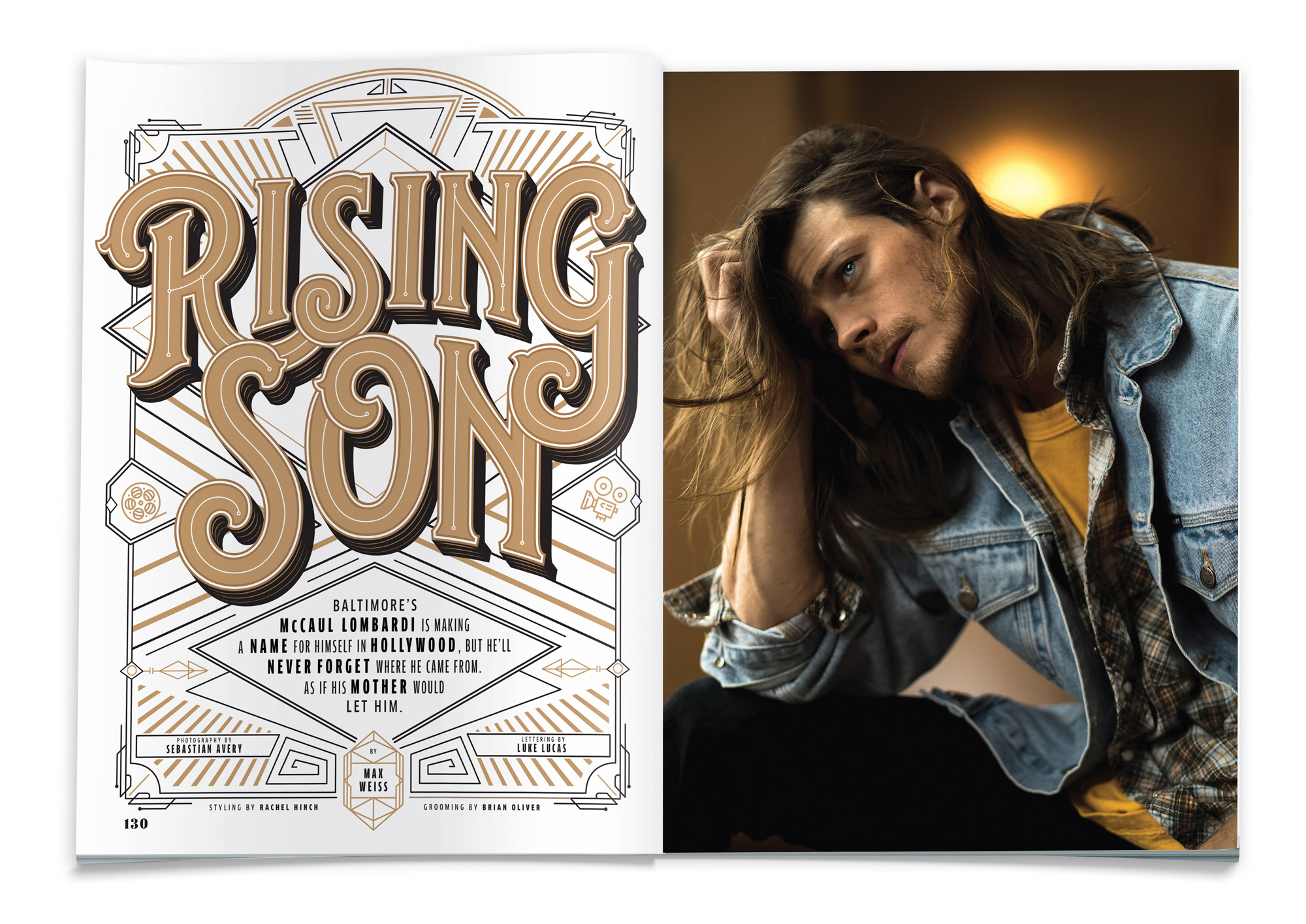 Baltimore Magazine – McCaul Lombardi / Rising Son – February 2020
